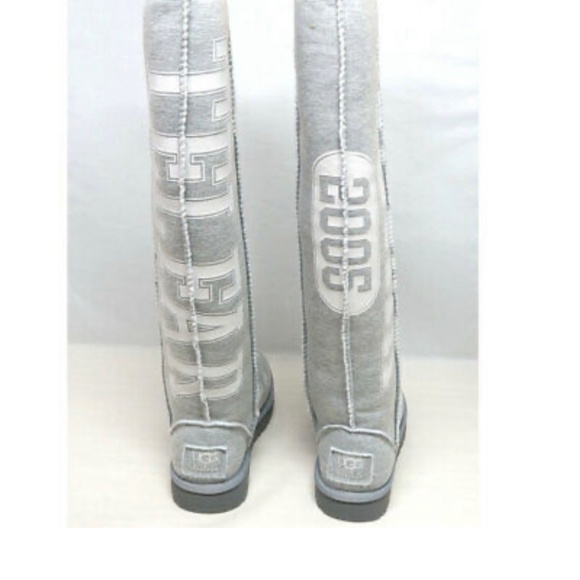 Telfar x UGG Tall Fleece Heather Grey - Picture 3 of 6